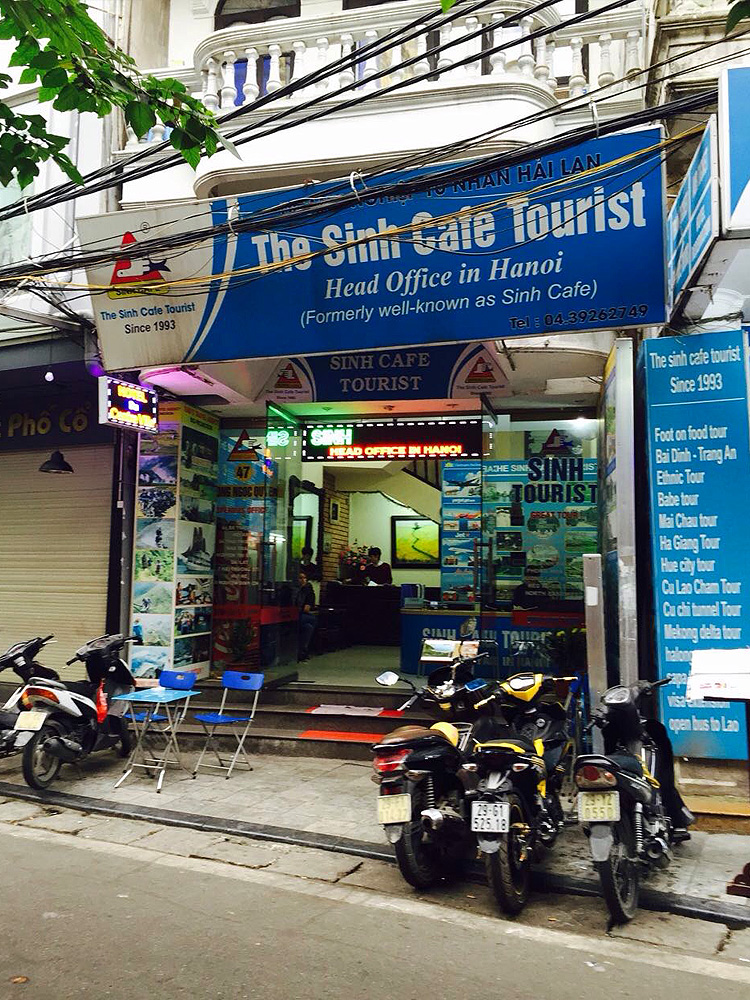 sinh cafe tourist hcm